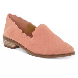 LUCKY BRAND Charlie Suede Rose Loafer - Size 10M